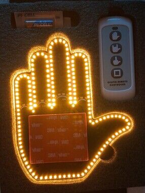 NWB Wireless LED Hand-Shaped Gesture Light with Remote